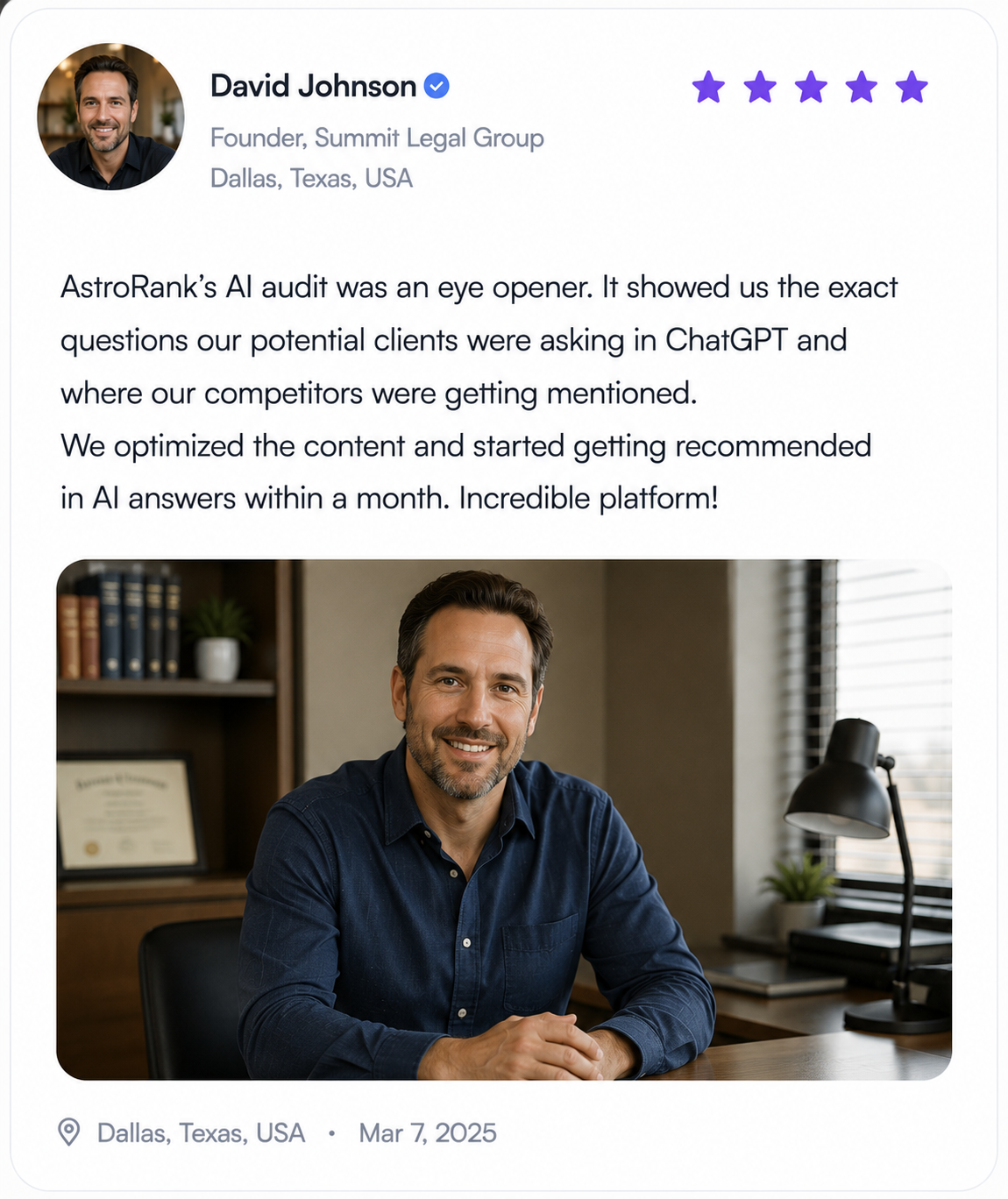 Customer review 5